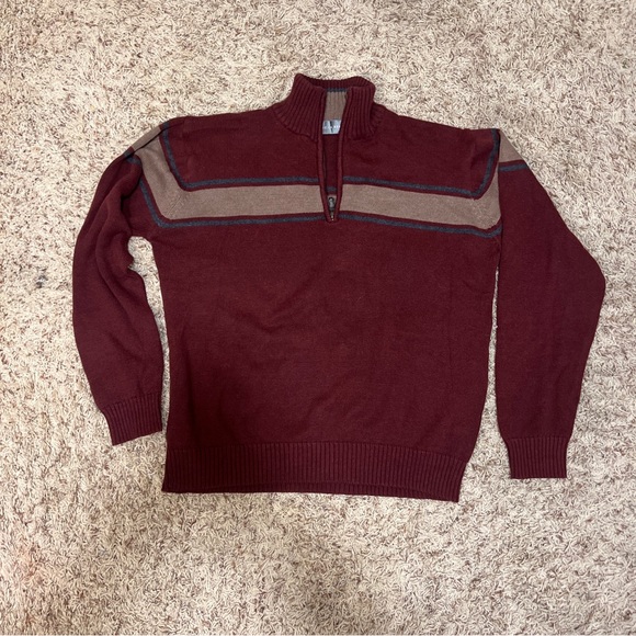 Oscar De La Renta vintage 1/4 zip EUC. XL - Picture 3 of 8